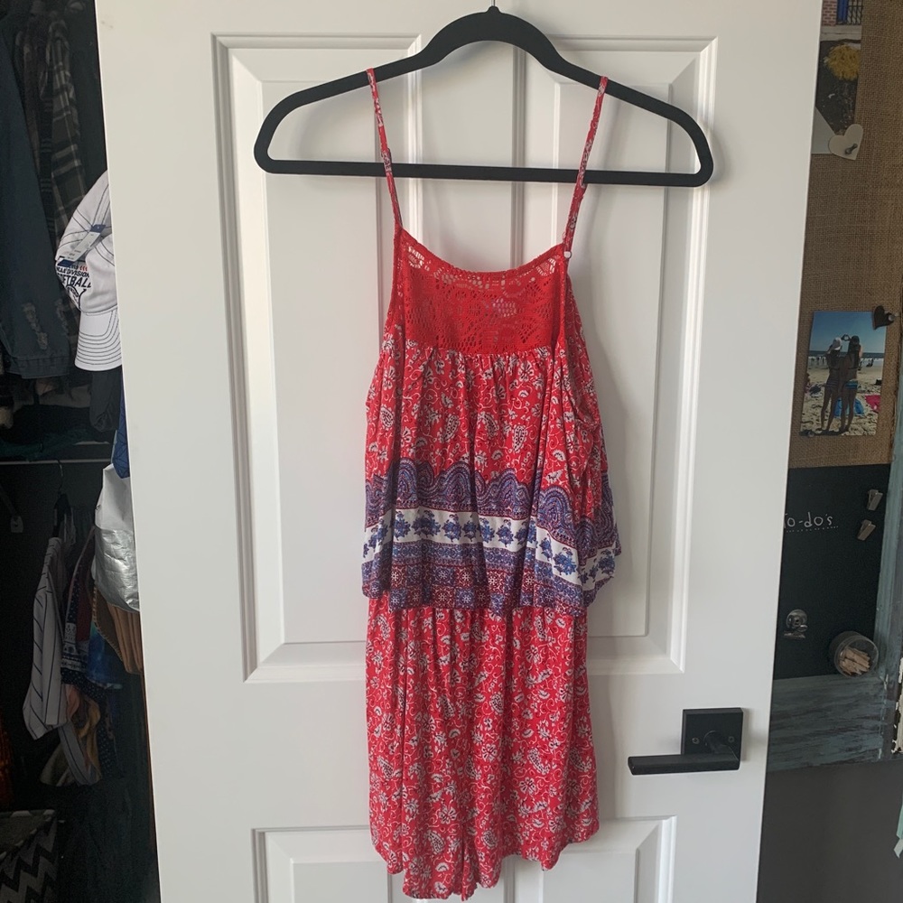 Patterned romper from Francesca’s